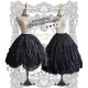 Red Maria Butterfly Shadows Blouse and Underskirt(Reservation/Full Payment Without Shipping)